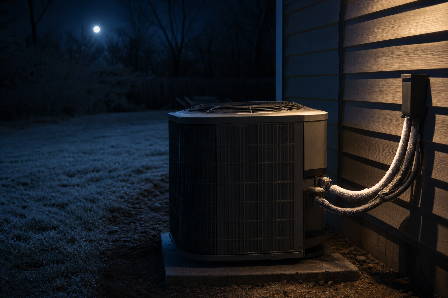 AC system component failure causing freezing issues in Denver home